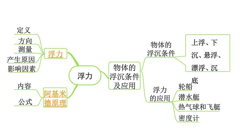 2024长沙中考物理二轮专题复习 中考命题点 浮力  阿基米德原理 （课件）03