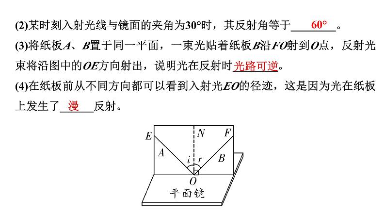 2024浙江中考物理二轮重点专题研究 微专题 光学重点实验（课件）第3页