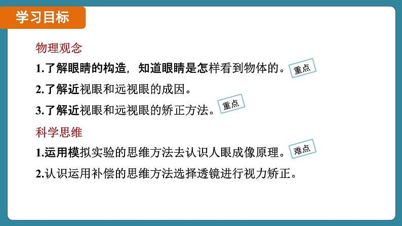 5.4 眼睛和眼镜（课件）-2024-2025学年人教版（2024）物理八年级上册02