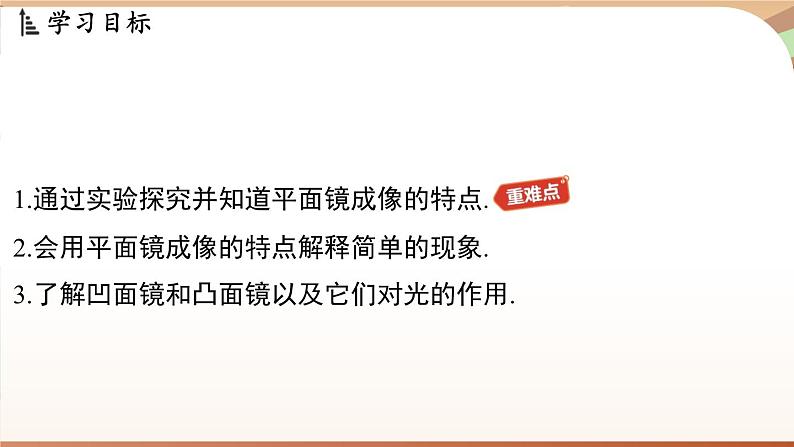 3.3平面镜成像特点 课件 --2024-2025学年 沪粤版（2024）物理八年级上册02