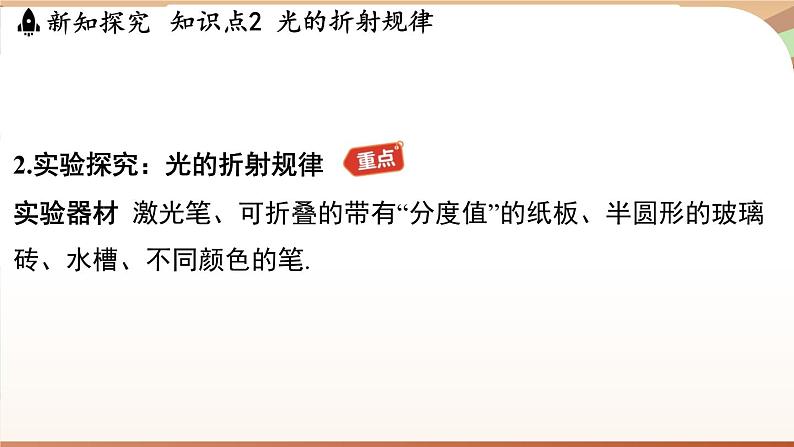 3.4光的折射规律 课件 --2024-2025学年 沪粤版（2024）物理八年级上册08