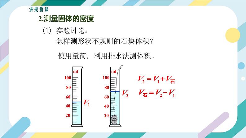 【核心素养目标】沪科版+初中物理+八年级全一册 5.3   科学探究：物质的密度 课时2 课件+教案+练习（含教学反思和答案）06