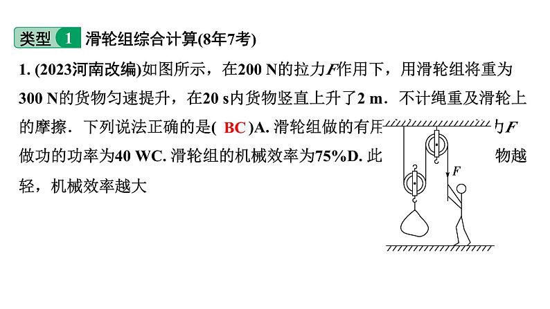 2024中考物理备考专题 第二部分 成都中考题型研究 题型四 双项选择题(课件)第2页