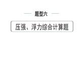 2024中考物理备考专题 题型六 压强、浮力综合计算题(课件)