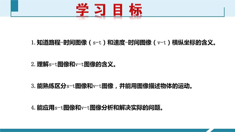 人教版八年级物理上册同步课件第一单元《机械运动》6.路程-时间图像和速度-时间图像（授课PPT）第2页