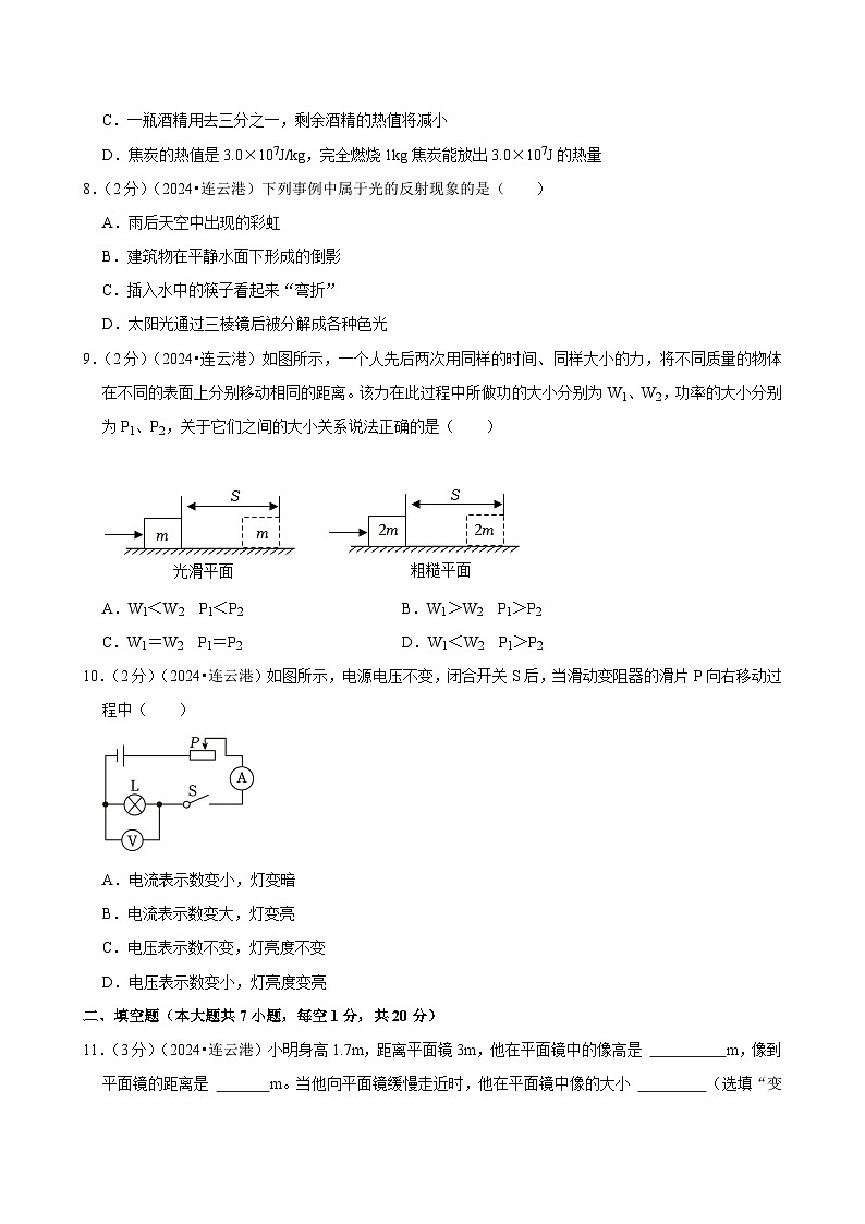 2024年江苏省连云港市中考物理试卷第2页