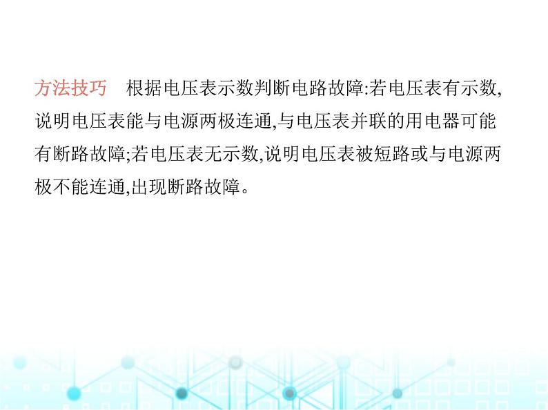 苏科版初中九年级物理专项素养综合练(九)电路故障分析(一)课件第4页