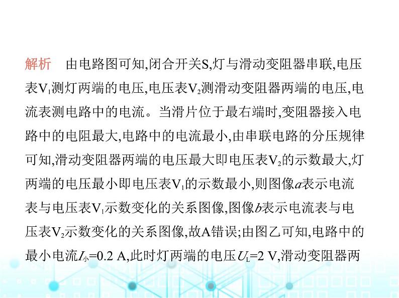 苏科版初中九年级物理专项素养综合练(十四)动态电路分析未做课件08