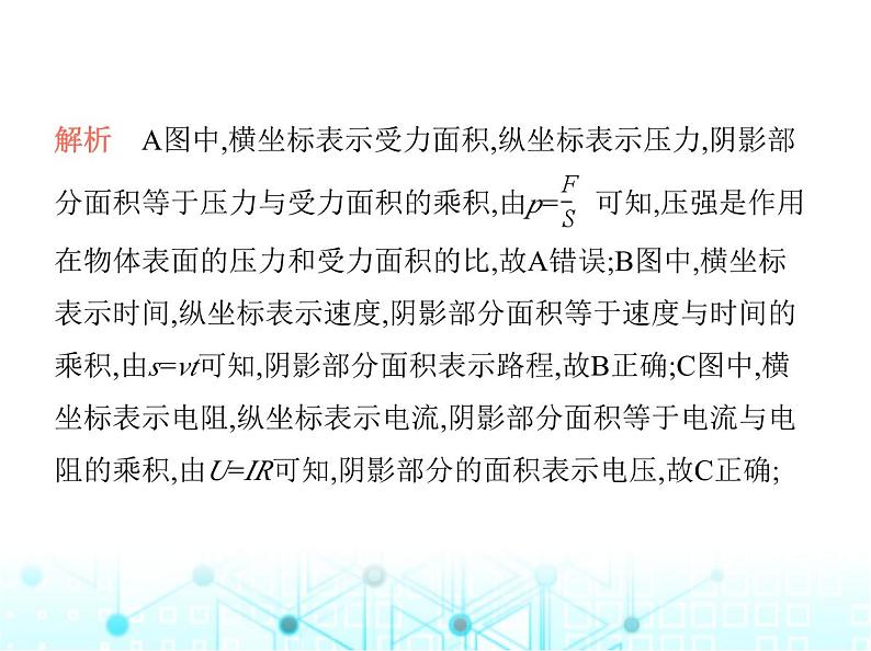 苏科版初中九年级物理专项素养综合练(十八)电学图像问题课件06