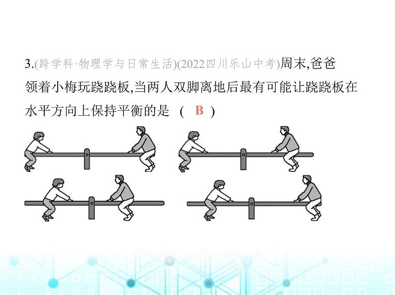 苏科版初中九年级物理第十一章简单机械和功素养综合检测简单机械和功课件06