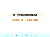 苏科版初中九年级物理第一学期期末素养综合测试课件