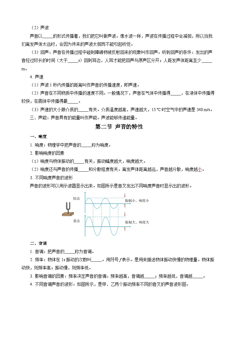 【苏科版】八上物理  第一章 声现象  单元复习（课件+内嵌视频+单元检测）03