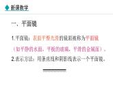 4.3.1 平面镜成像的特点课件- 2024-2025学年教科版物理八年级上册
