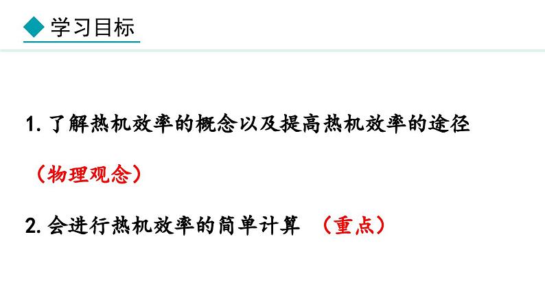 2.3 热机效率(课件)- 2024-2025学年教科版物理九年级上册第2页