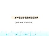 北师大版初中九年级物理第一学期期中素养综合测试课件
