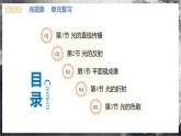 【人教版】八上物理 第四章 光现象  单元复习（课件+单元测试）