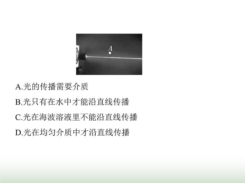 苏科版初中八年级物理上册第2章光现象二光的直线传播课件第3页