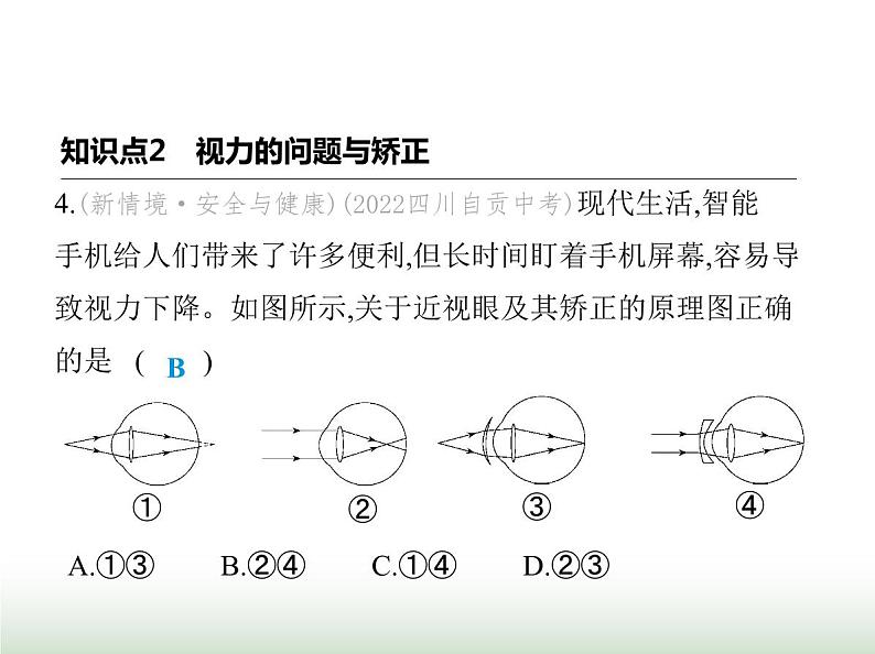 苏科版初中八年级物理上册第3章光的折射透镜四透镜的应用课件第6页