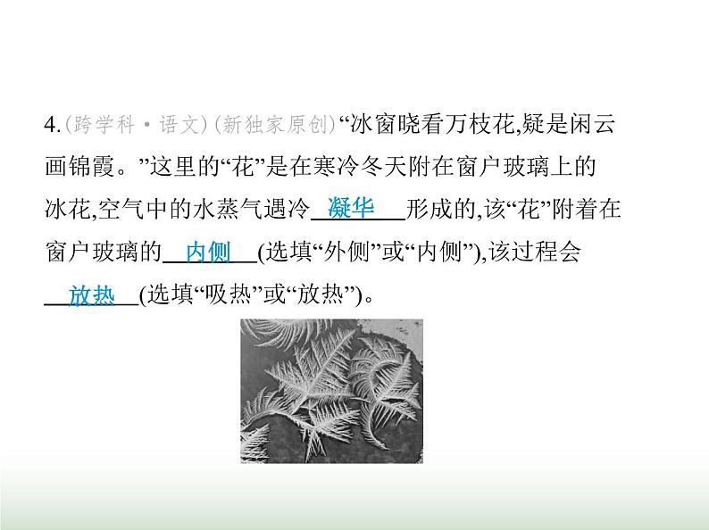 苏科版初中八年级物理上册第4章物态变化四升华和凝华课件06