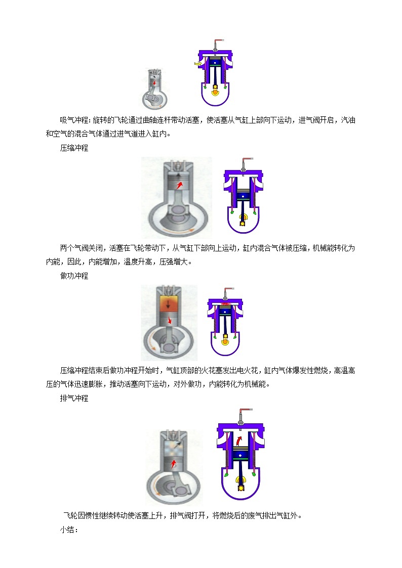 沪科版物理九年级13.3内燃机教案03
