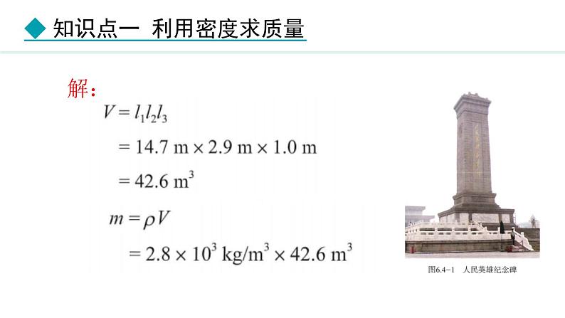 人教版（2024）八年级物理上册课件 6.4  密度的应用05