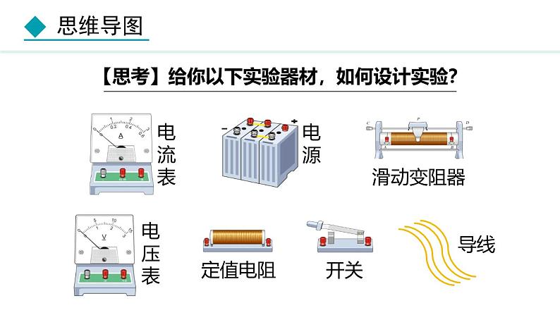 教科版九年级物理上册课件 5.1.1 探究电流与电压、电阻的关系第8页