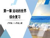 第1章 运动的世界 综合复习 课件- 2024-2025学年物理沪科版八年级全一册