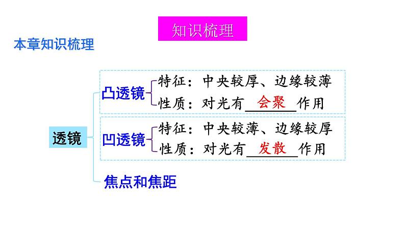 第4章 神奇的透镜 本章复习课件- 2024-2025学年物理沪科版八年级全一册02