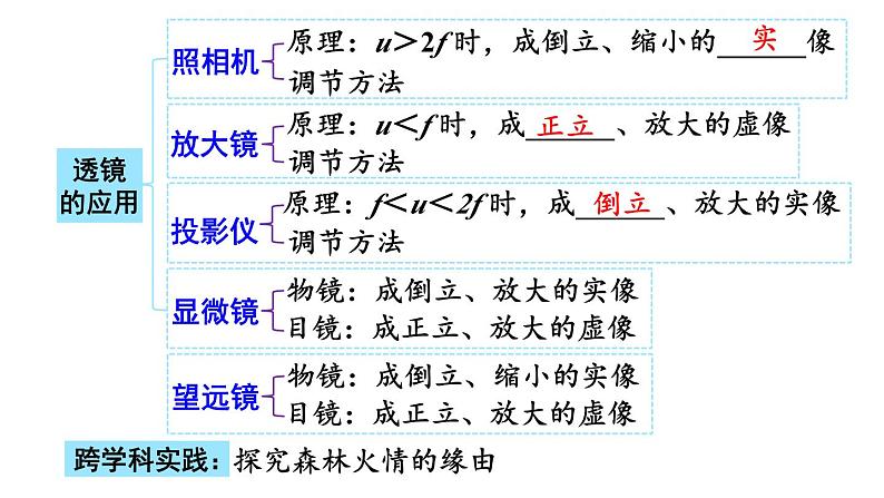 第4章 神奇的透镜 本章复习课件- 2024-2025学年物理沪科版八年级全一册05