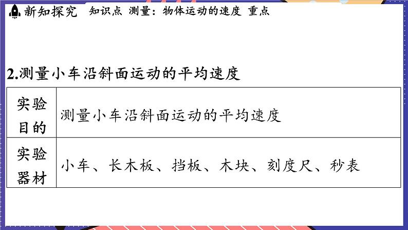 1.4 测量_物体运动的速度课件- 2024-2025学年物理沪科版（2024）八年级全一册07