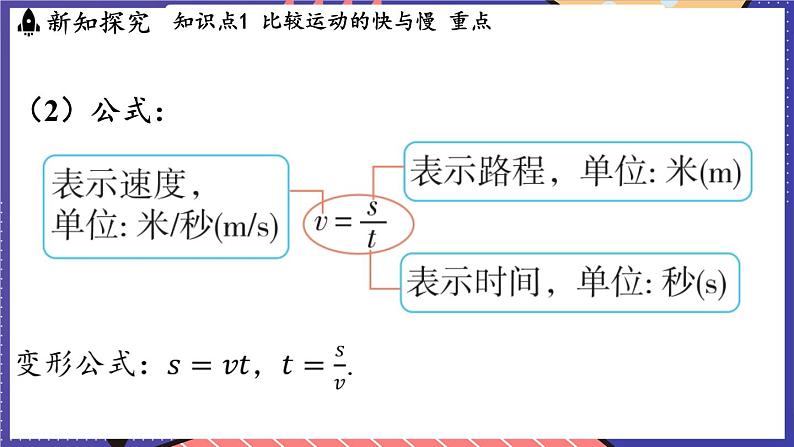 1.2 快与慢课件- 2024-2025学年物理沪科版（2024）八年级全一册07