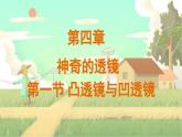 泸科物理八年级上册 第4章  第一节  凸透镜与凹透镜 PPT课件