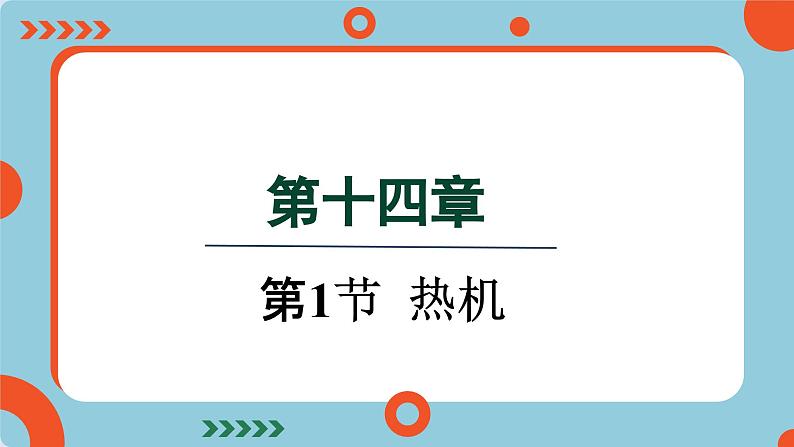 14.1 热机(课件)2024-2025学年人教版九年级全一册物理01