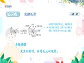 物理八上 沪粤 第3章3.4 探究光的折射规律 PPT课件+教案+导学案