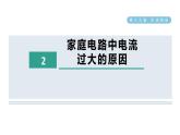 19.2家庭电路中电流过大的原因 课件 人教版物理九年级全册