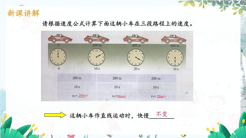 泸科版物理八年级上册 第1章 第2节 快与慢 PPT课件+教案+习题07