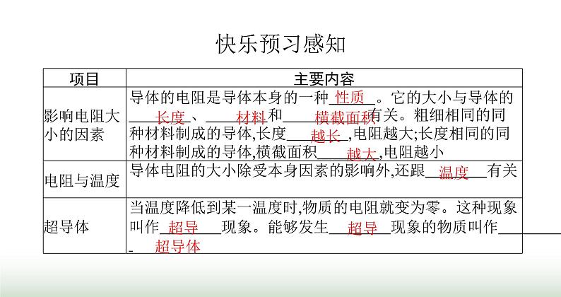 北师大版九年级物理全一册第11章简单电路七探究——影响导体电阻大小的因素课件02