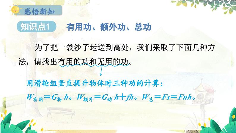 粤沪版物理九年级上册 第11章 11.3 如何提高机械效率 PPT课件02