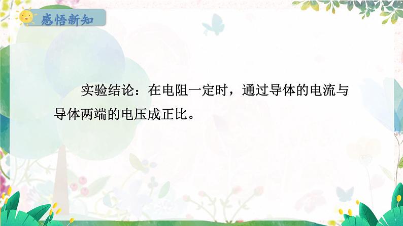 粤沪版物理九年级上册 第14章 14.2 探究欧姆定律 PPT课件06