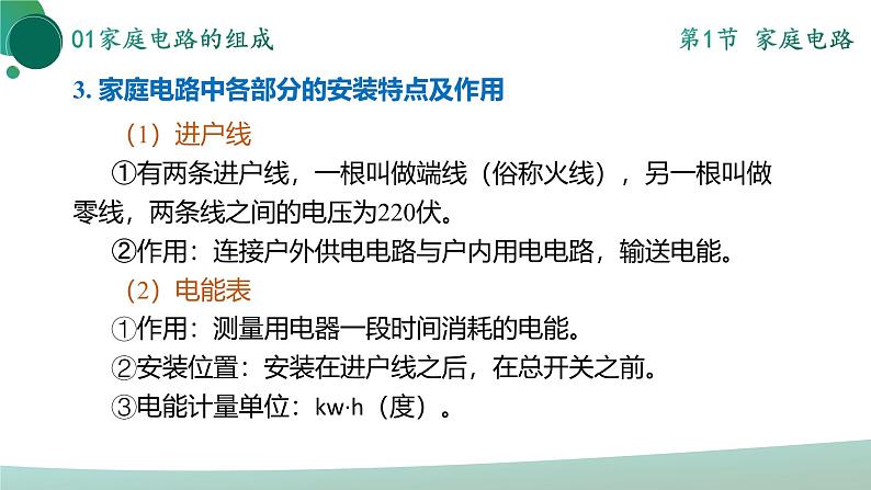 人教版初中物理九年级全册 第十九章 《生活用电》（单元复习）课件08