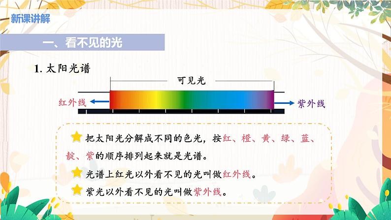 【苏科2024版】八上物理 第3章 第5节 人眼看不见的光 PPT课件+教案+练习04