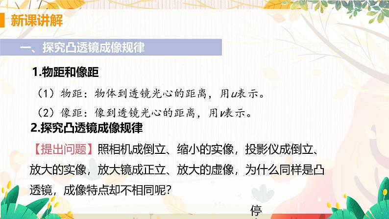 课时2 探究凸透镜成像的规律第5页