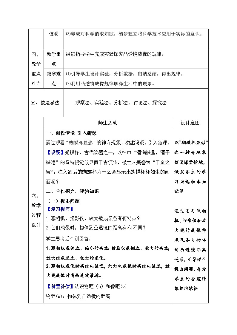 5. 科学探究：凸透镜成像第2页