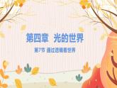【教科2024版】八上物理 第4章 第7节 通过透镜看世界 PPT课件+教案+练习