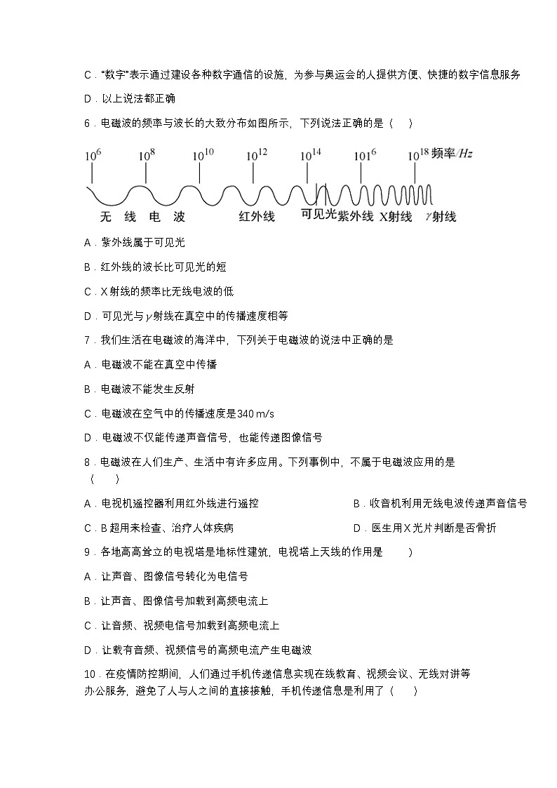 中考物理一轮复习（全国通用）专题21   信息、能源与材料试题含解析答案第2页