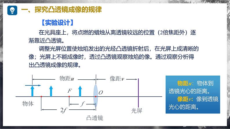 【沪科版】八年级物理  4.2 探究：凸透镜成像的规律（课件+练习+内嵌视频）07