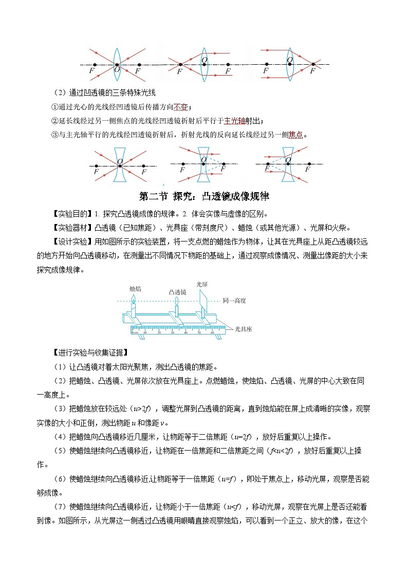 【沪科版】八年级物理  第四章 神奇的透镜 单元复习（课件+练习+内嵌视频+知识清单）03