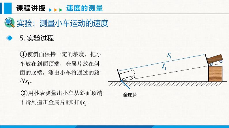 人教版（2024）八年级物理上册课件 1.4 速度的测量07