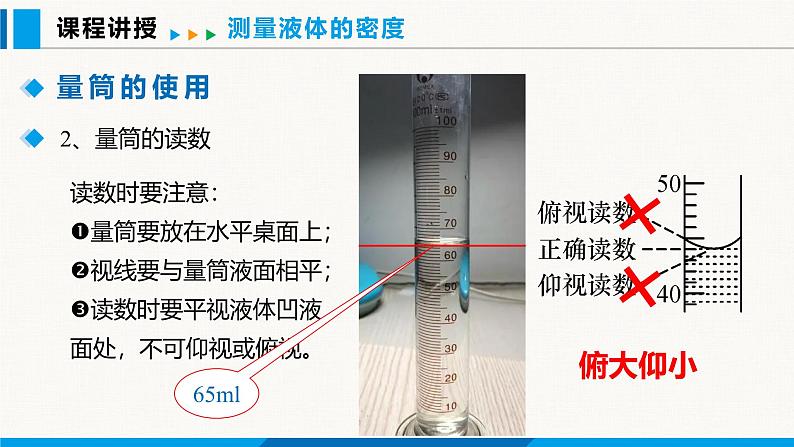 人教版（2024）八年级物理上册课件 6.3 测量液体和固体的密度06