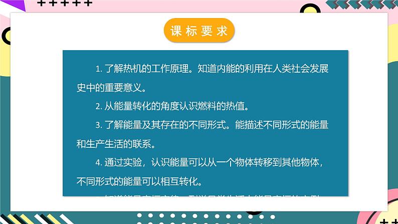 人教版初中物理九年级全一册 第14章 《内能的利用》单元复习课件04